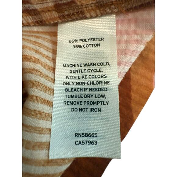 NWT Open Edit Nordstrom Slip On Dress MulticolorTropical  S - Picture 11 of 12